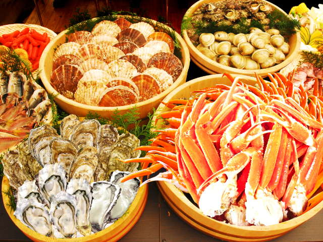 カニ食べ放題イメージ