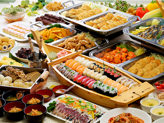 寿司食べ放題イメージ