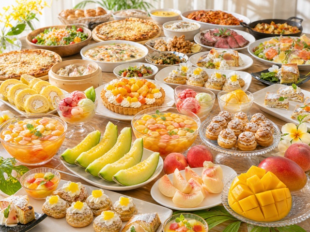 フルーツ食べ放題