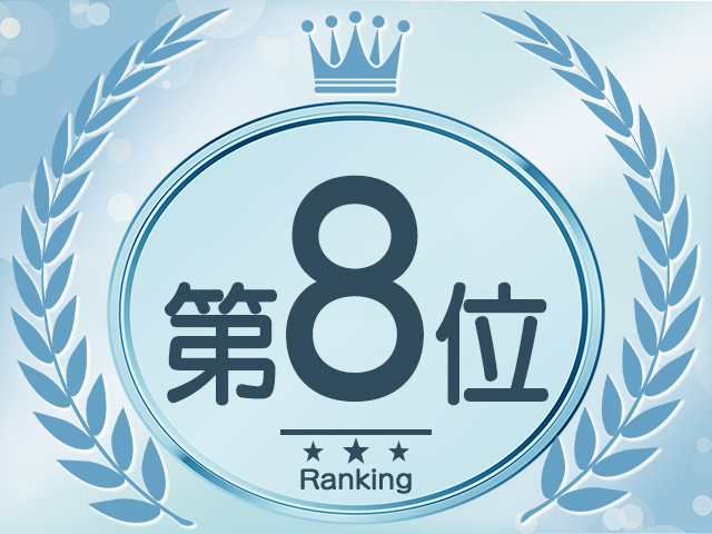 ランキング8位