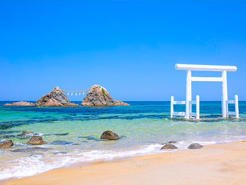 二見ケ浦の夫婦岩